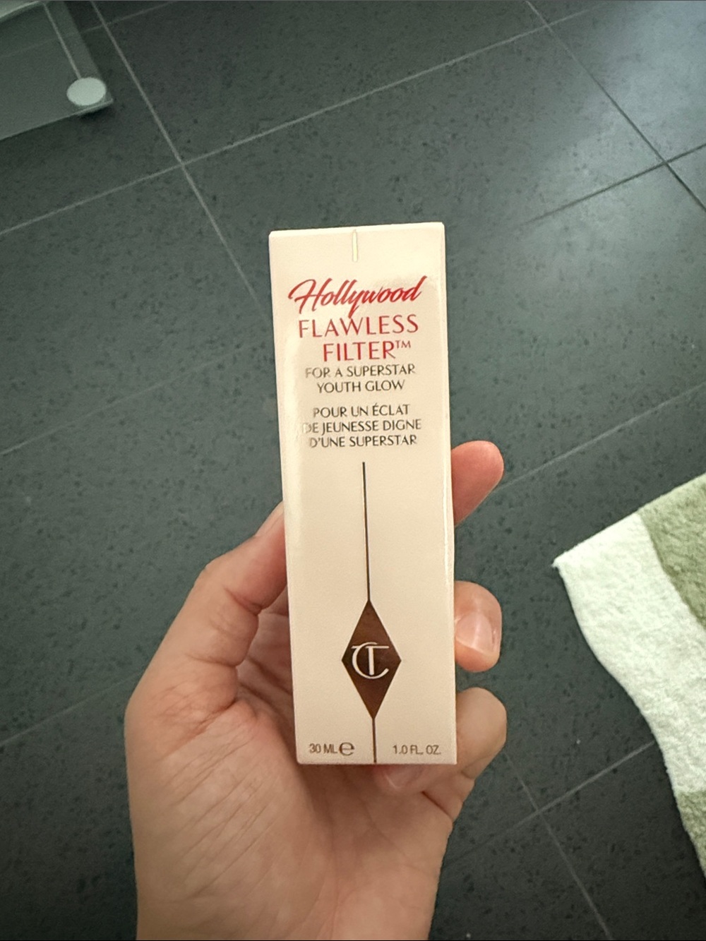 Charlotte Tilbury Flawless Filter Primer - Pink and Gold Accents